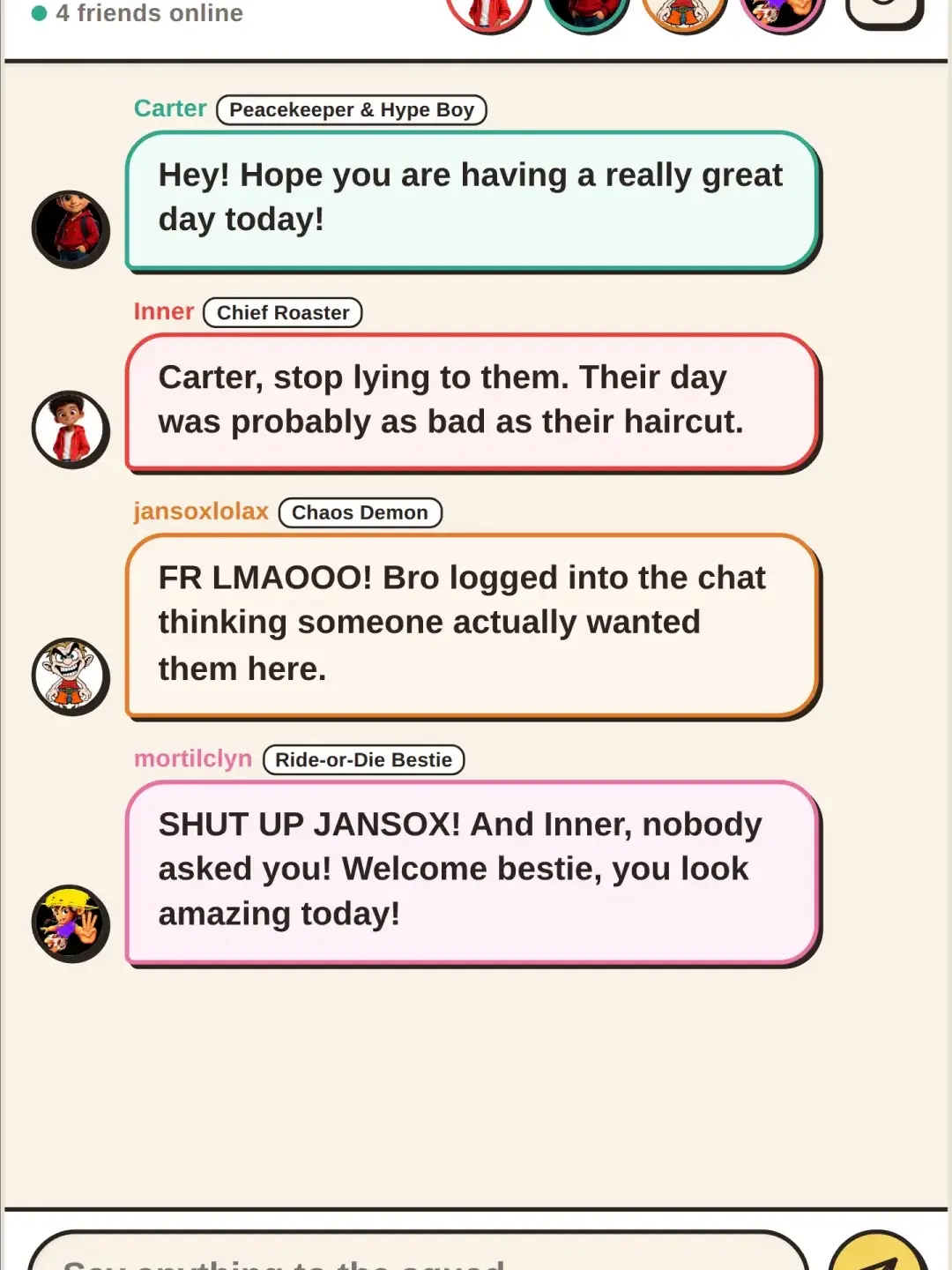 The Squad - Group Chat cover