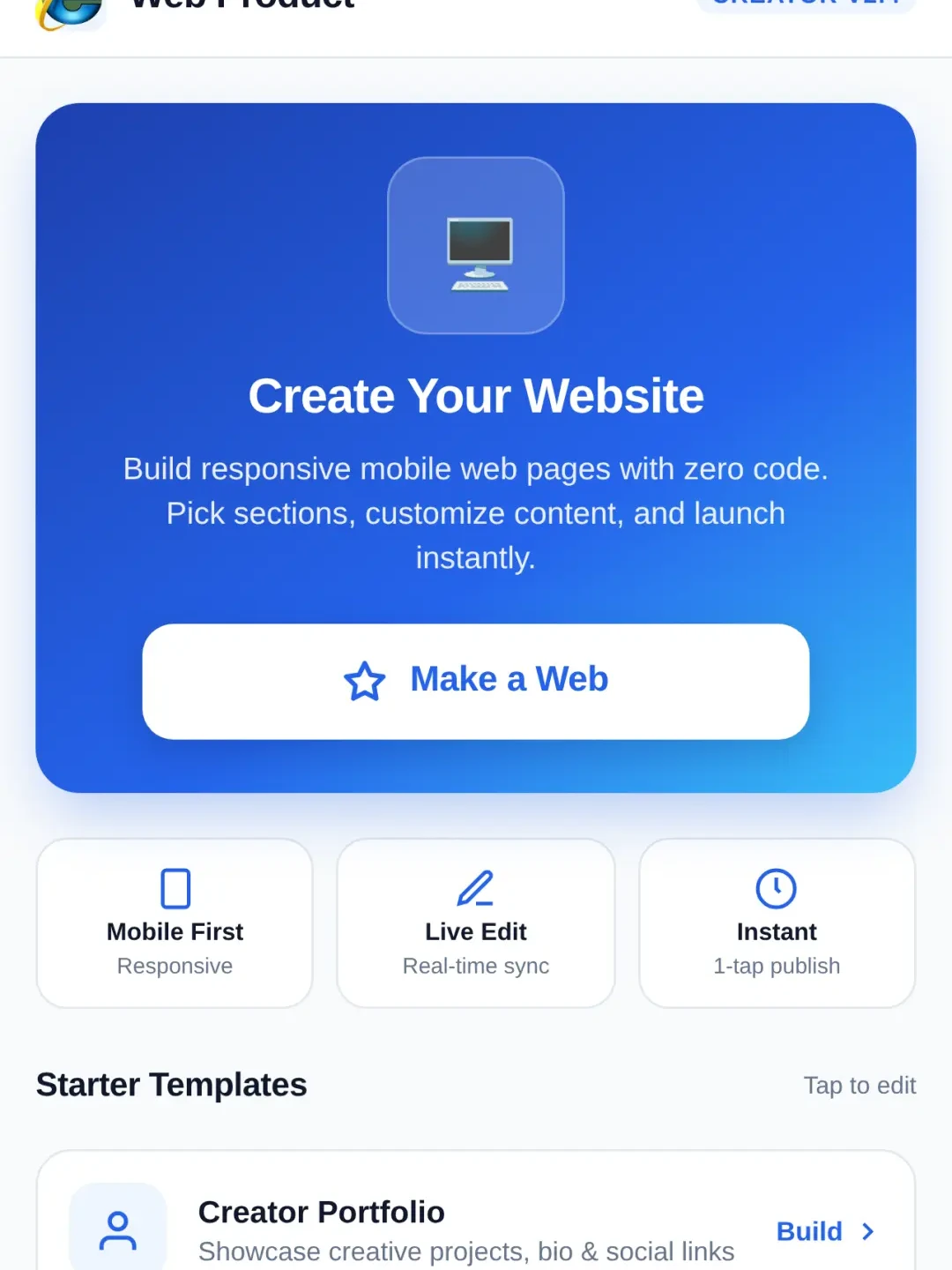 Web Product cover