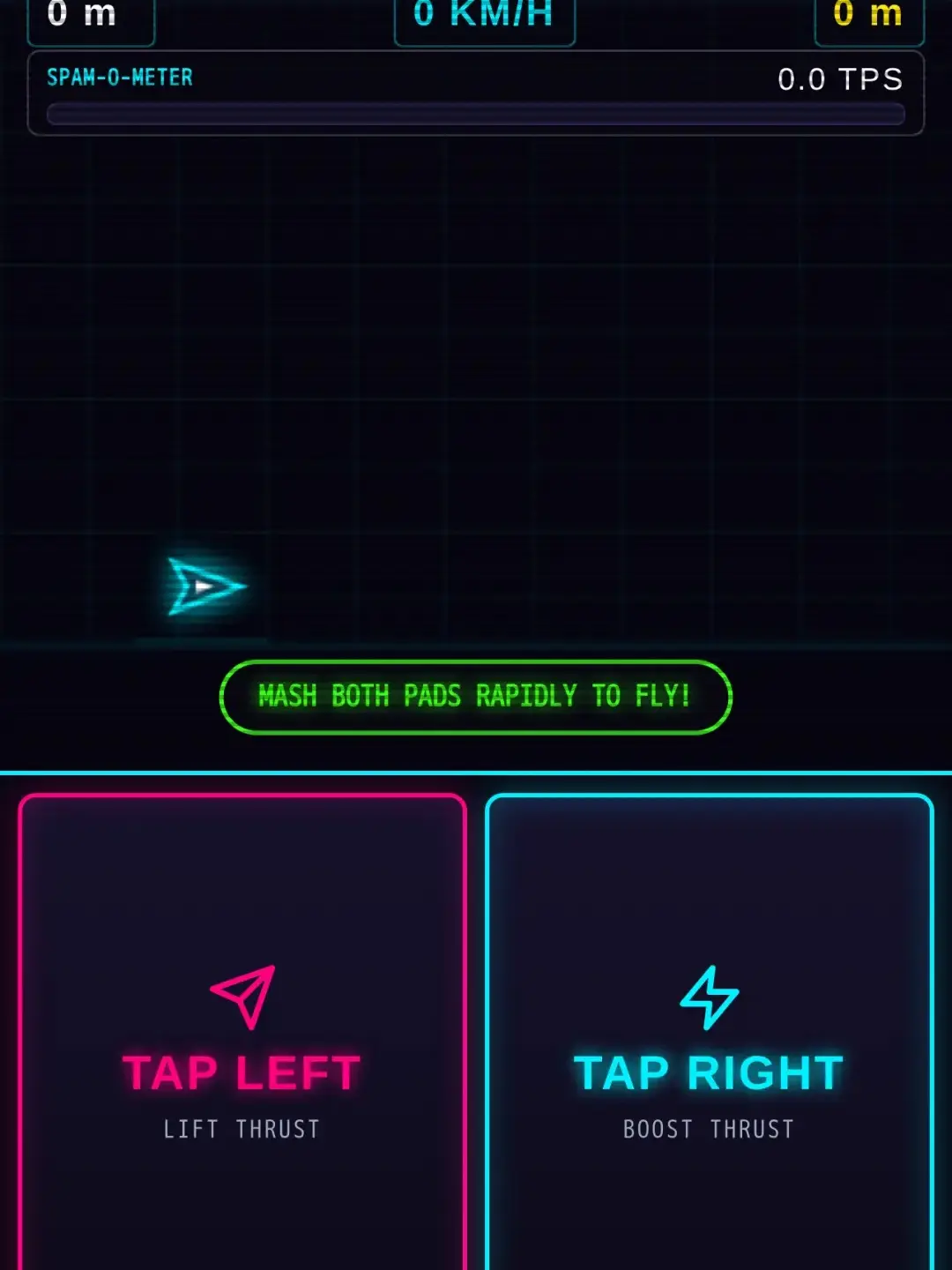 Neon Vector Velocity - Spam To Fly cover