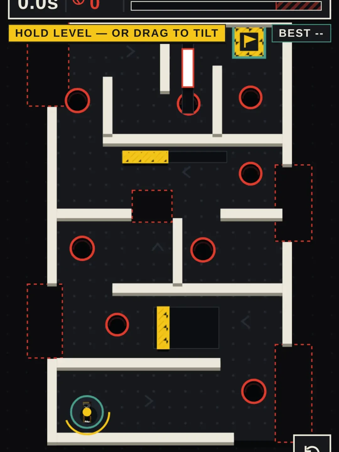 MEAN MAZE // HAZARD GAUNTLET cover