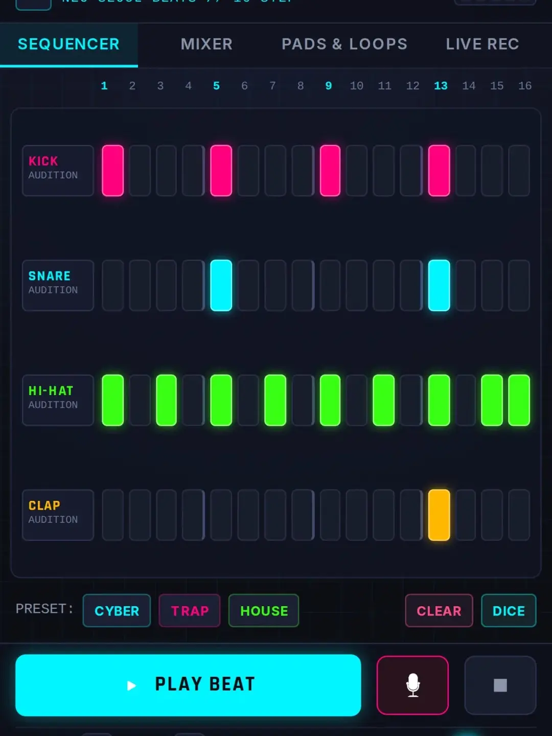 CyberBeat Pocket Studio cover