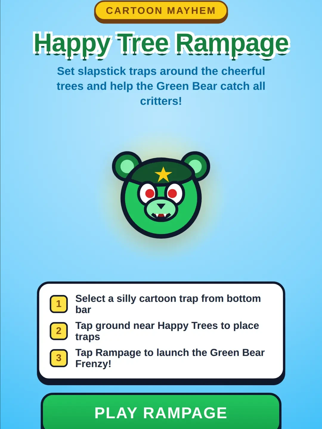 Happy Tree Rampage cover