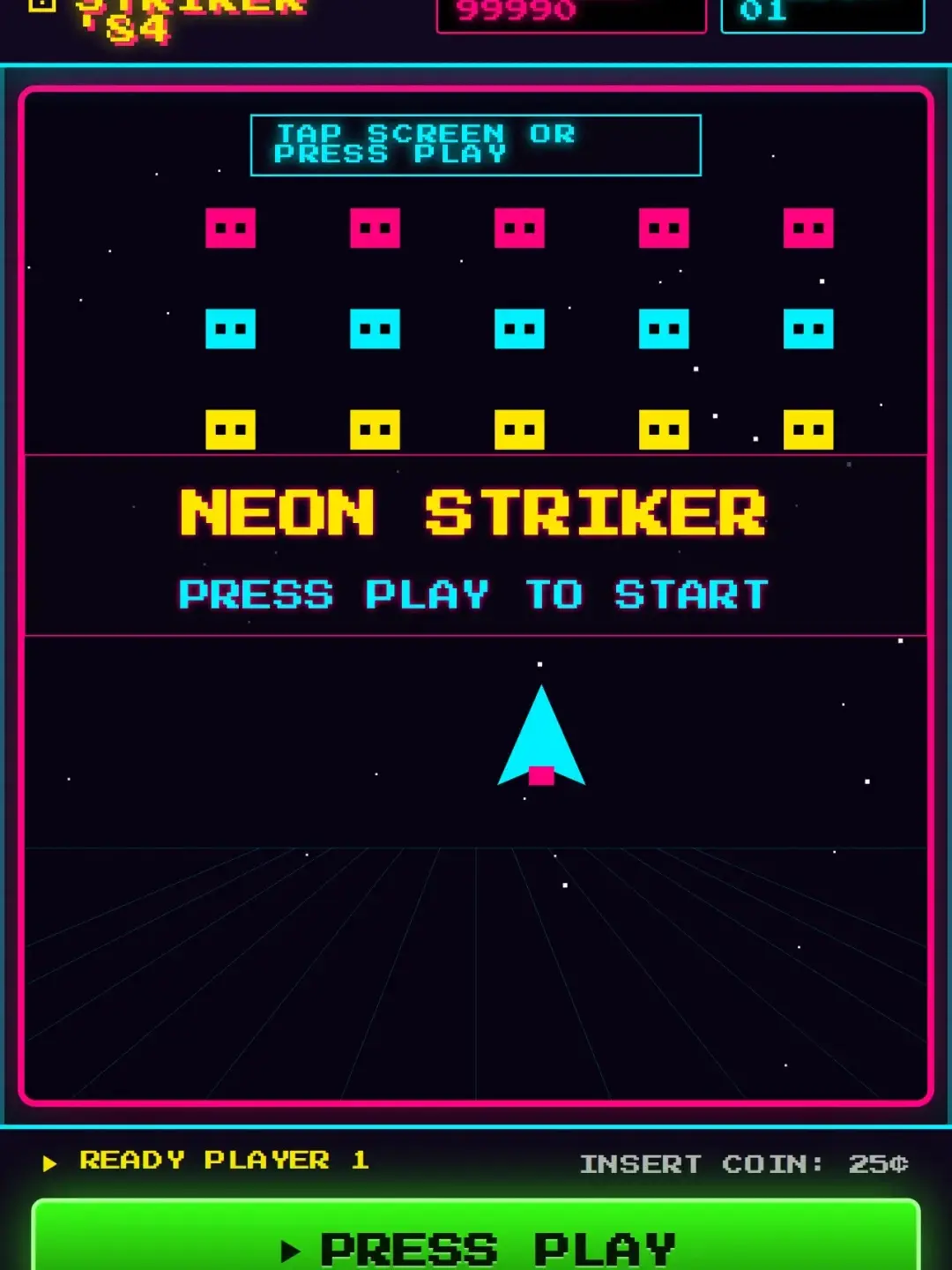 Retro Neon Arcade - Rickroll Edition cover