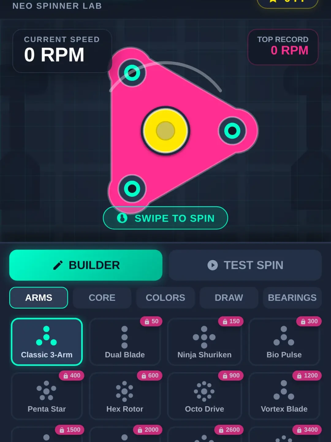 Fidget Builder - Neo Spinner Lab cover