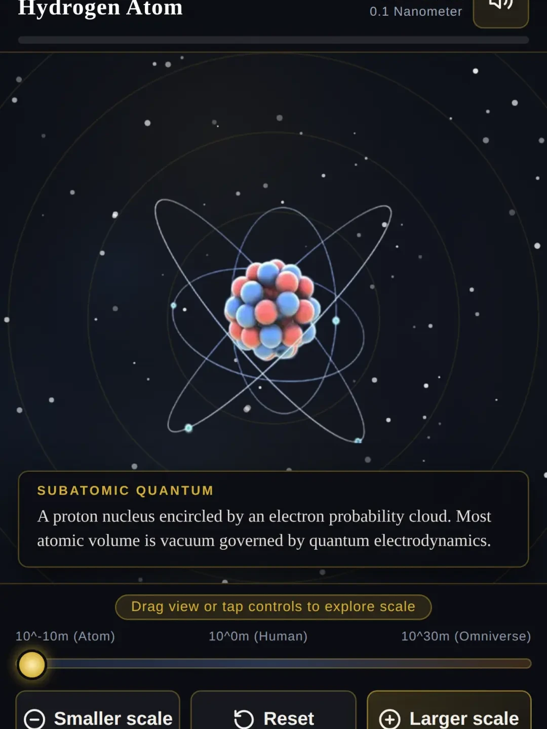 Infinite Zoom: Scales of the Universe cover
