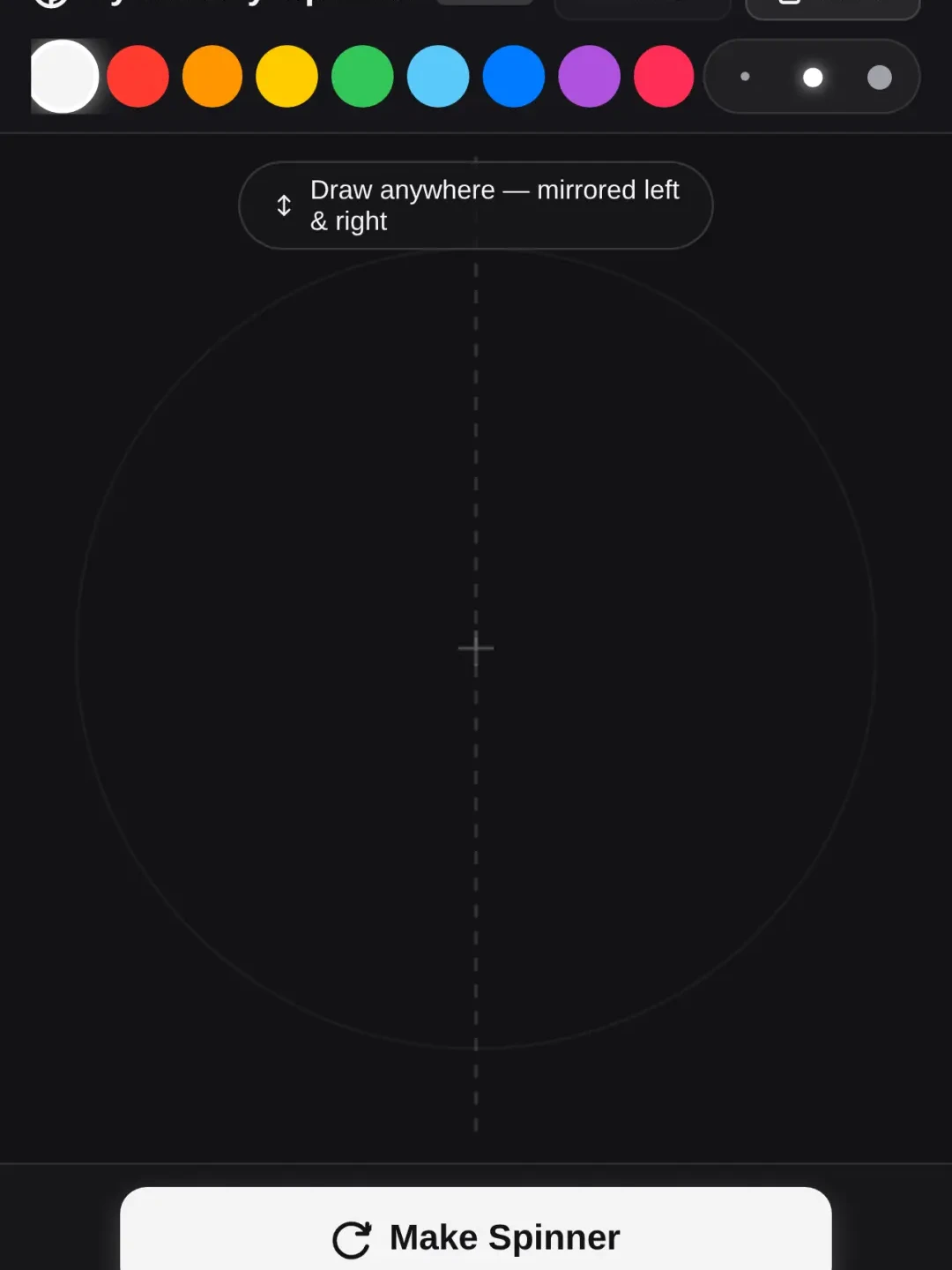 Symmetry Spinner cover