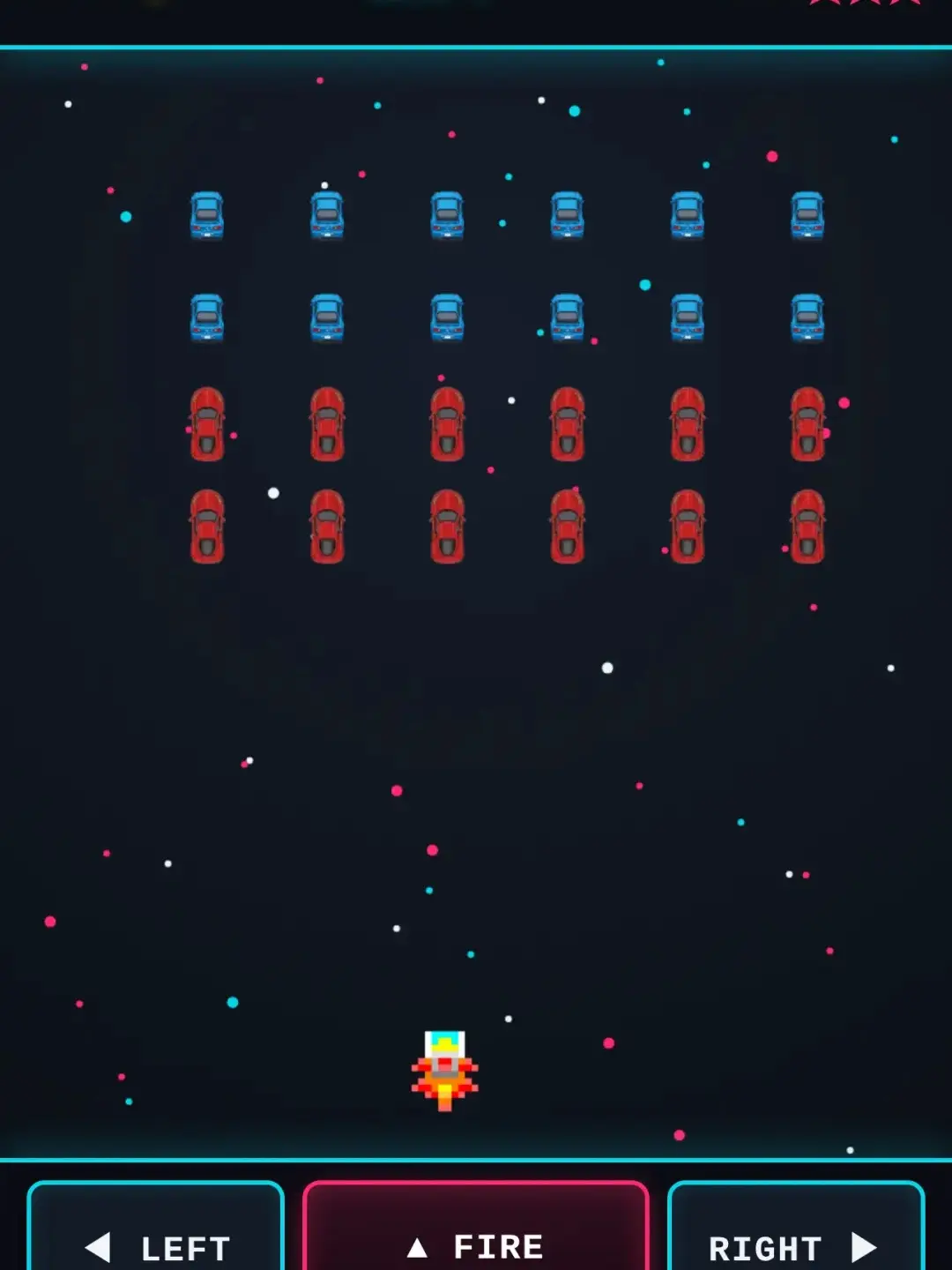 CAR INVADERS: KING OF SPACE cover
