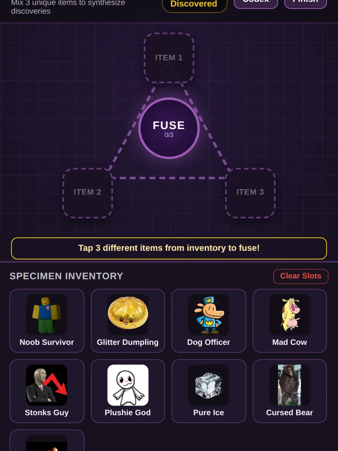 3-Item Lab: Fusion Chamber cover
