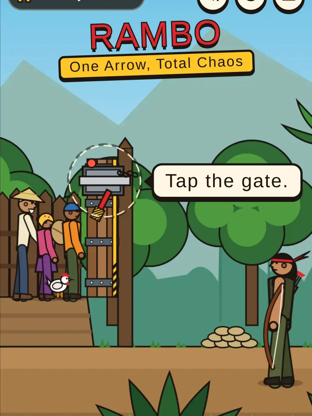 Rambo: One Arrow, Total Chaos cover
