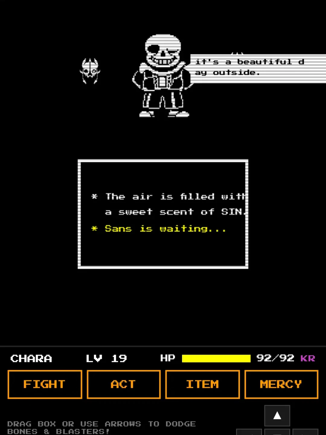 Sans Boss Fight cover