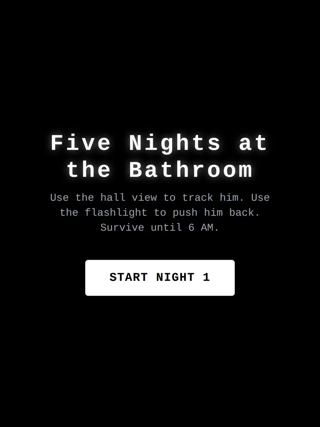 Five Nights at the Bathroom cover