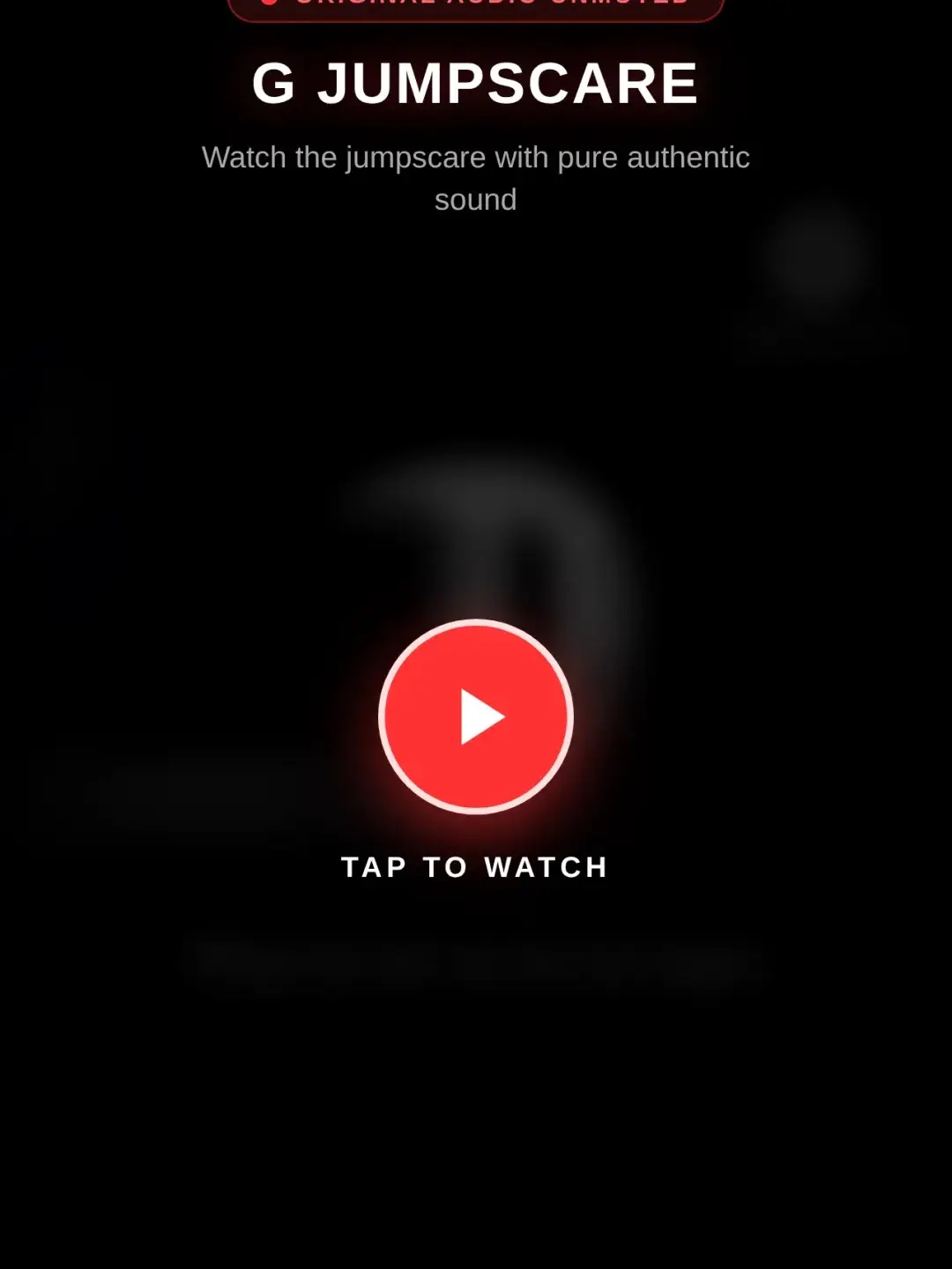 G Jumpscare cover