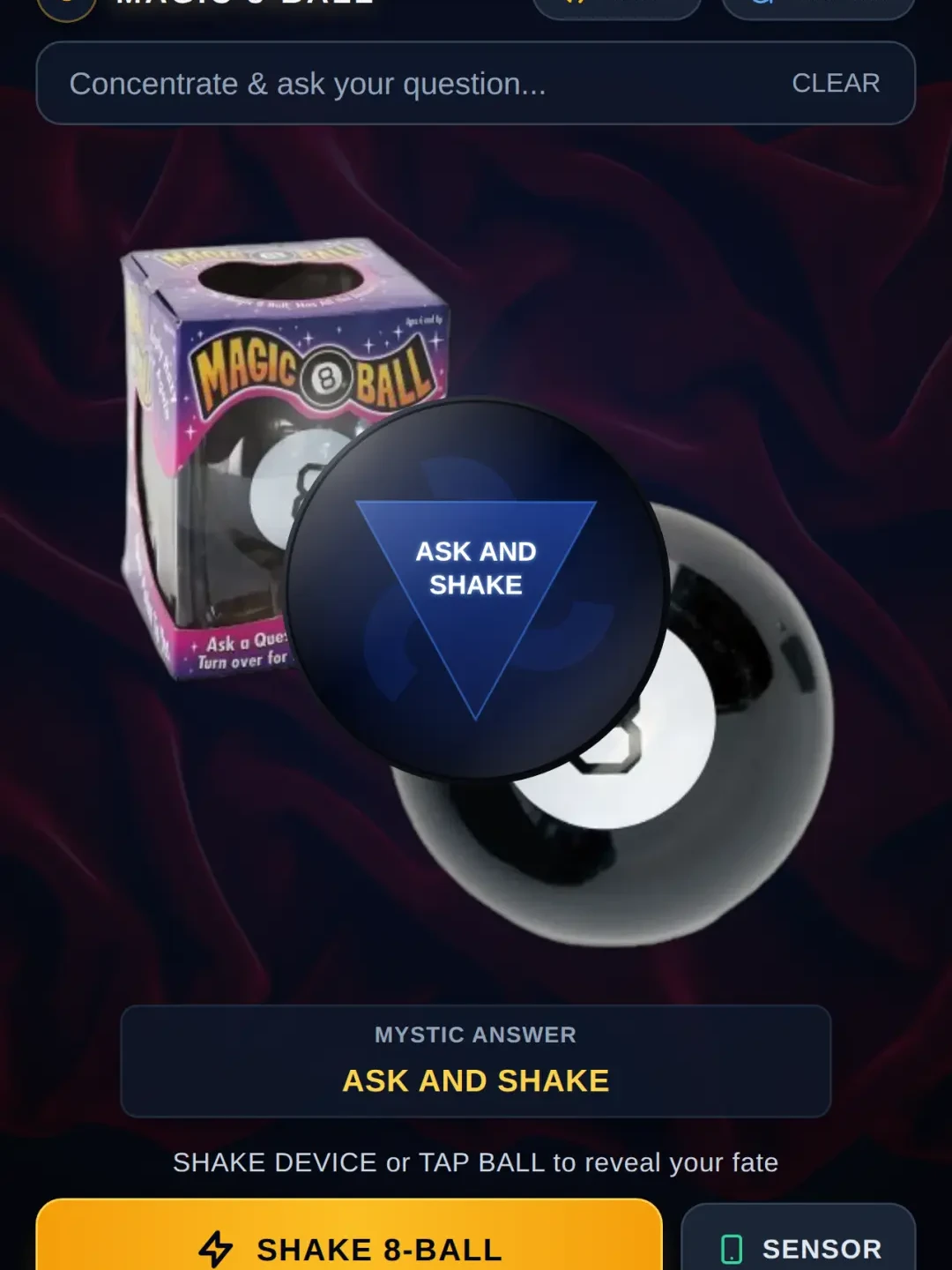 Magic 8-Ball cover