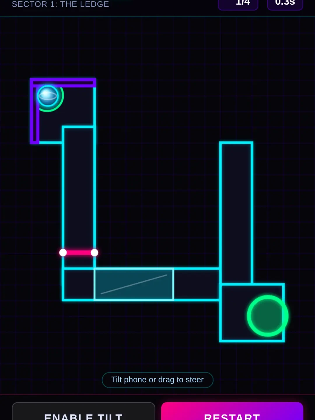 Neon Tilt Maze cover