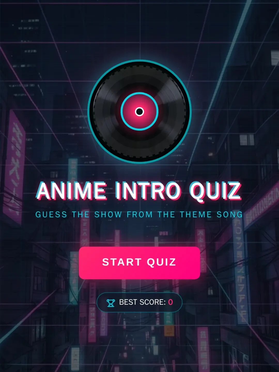 Anime Intro Quiz cover