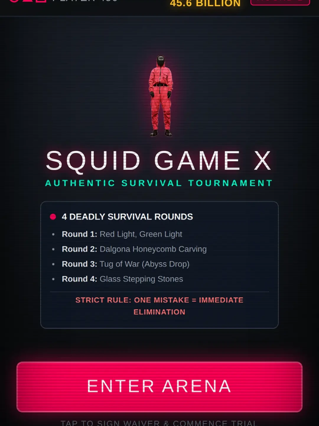 Squid Survival X - The Deadly Games cover