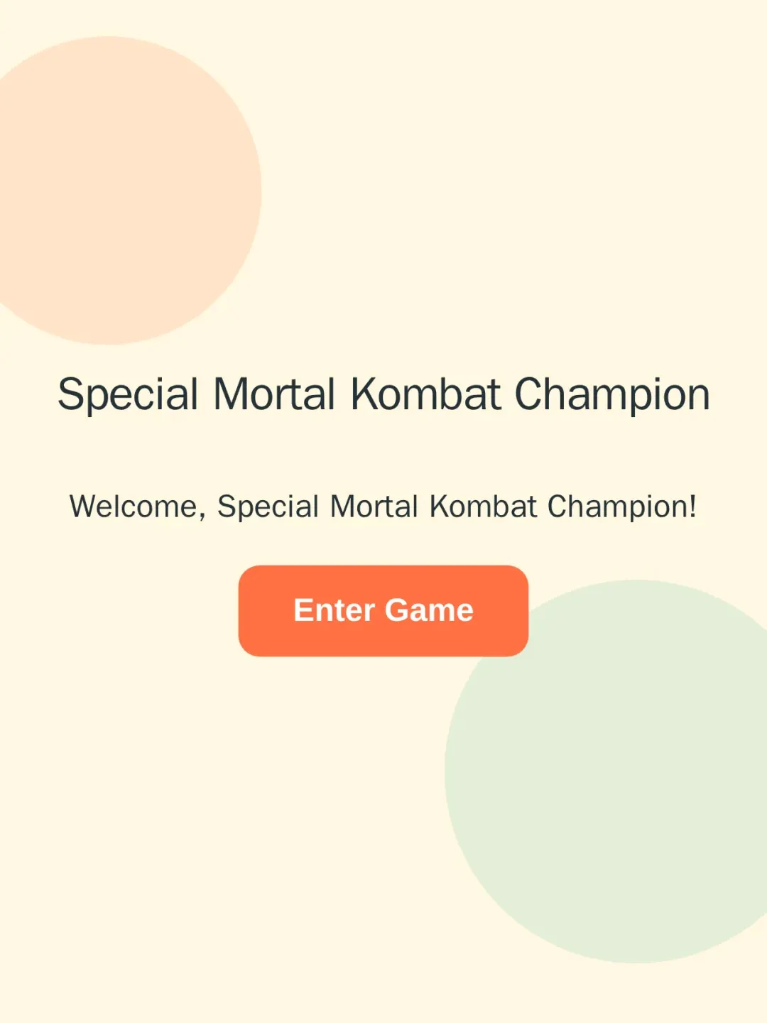 Special Mortal Kombat cover