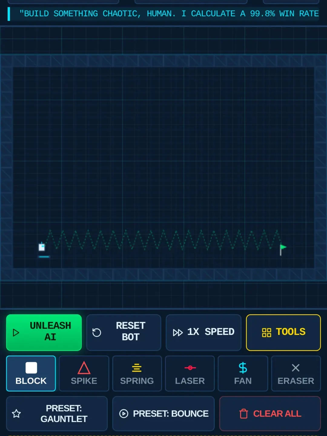 Blueprint Madness — AI Gauntlet cover