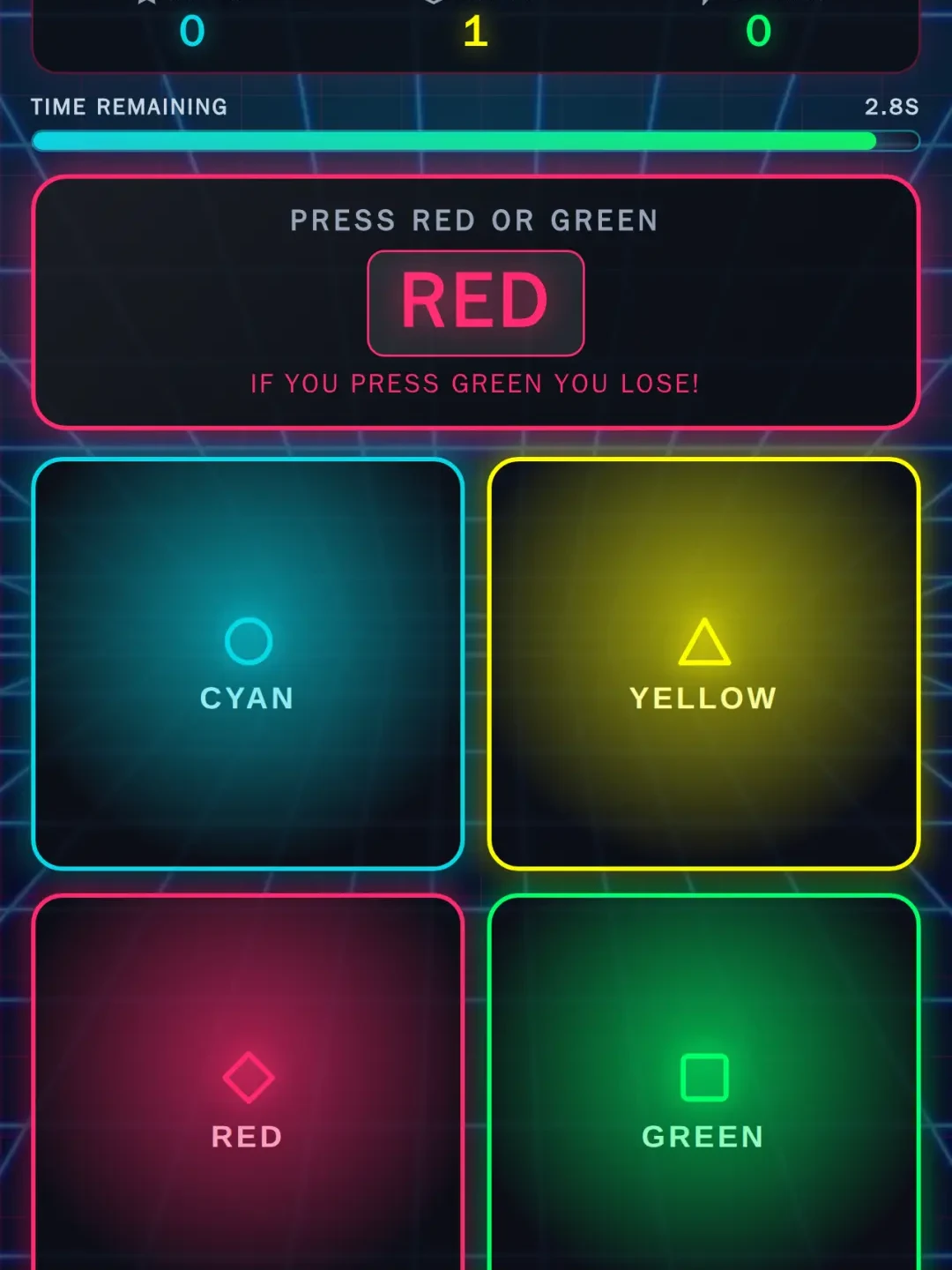 Neon Reflex - Color Tap Rush cover