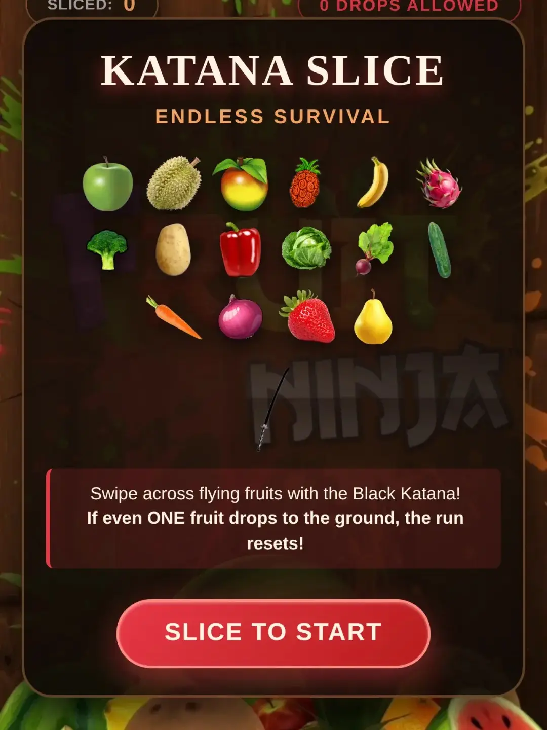 Katana Fruit Slice cover