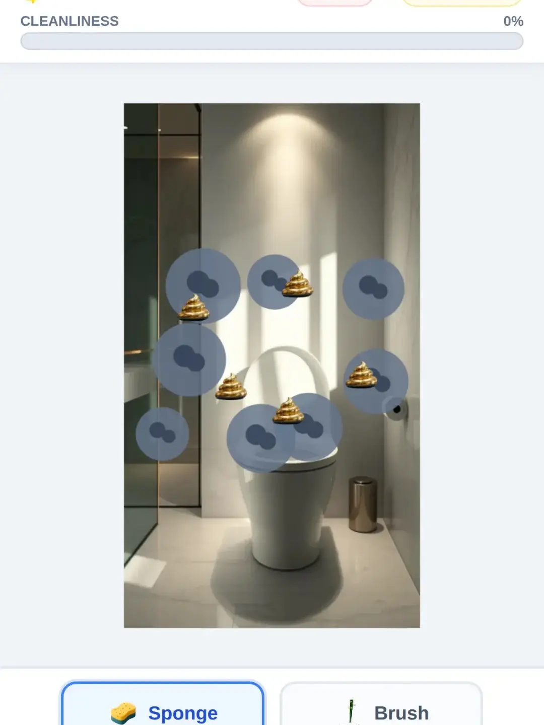 Golden Scrub: Luxury Toilet Cleaner cover