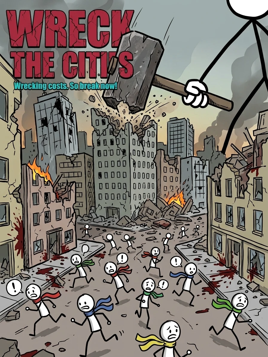 Wreck The Cities cover