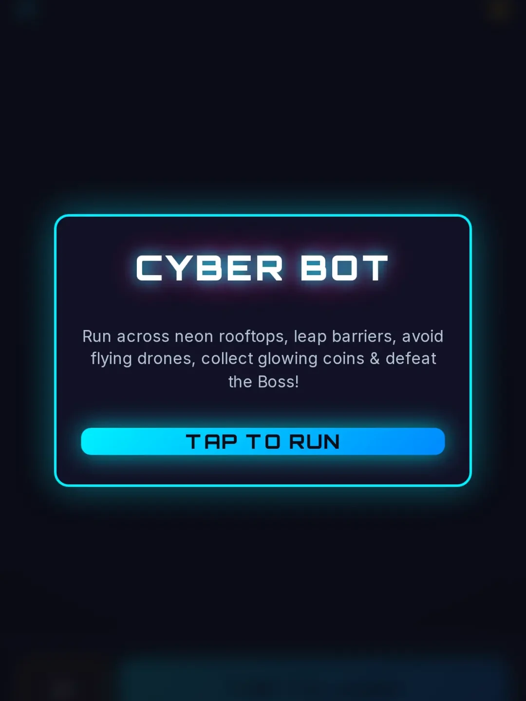 Cyber Neon Runner cover