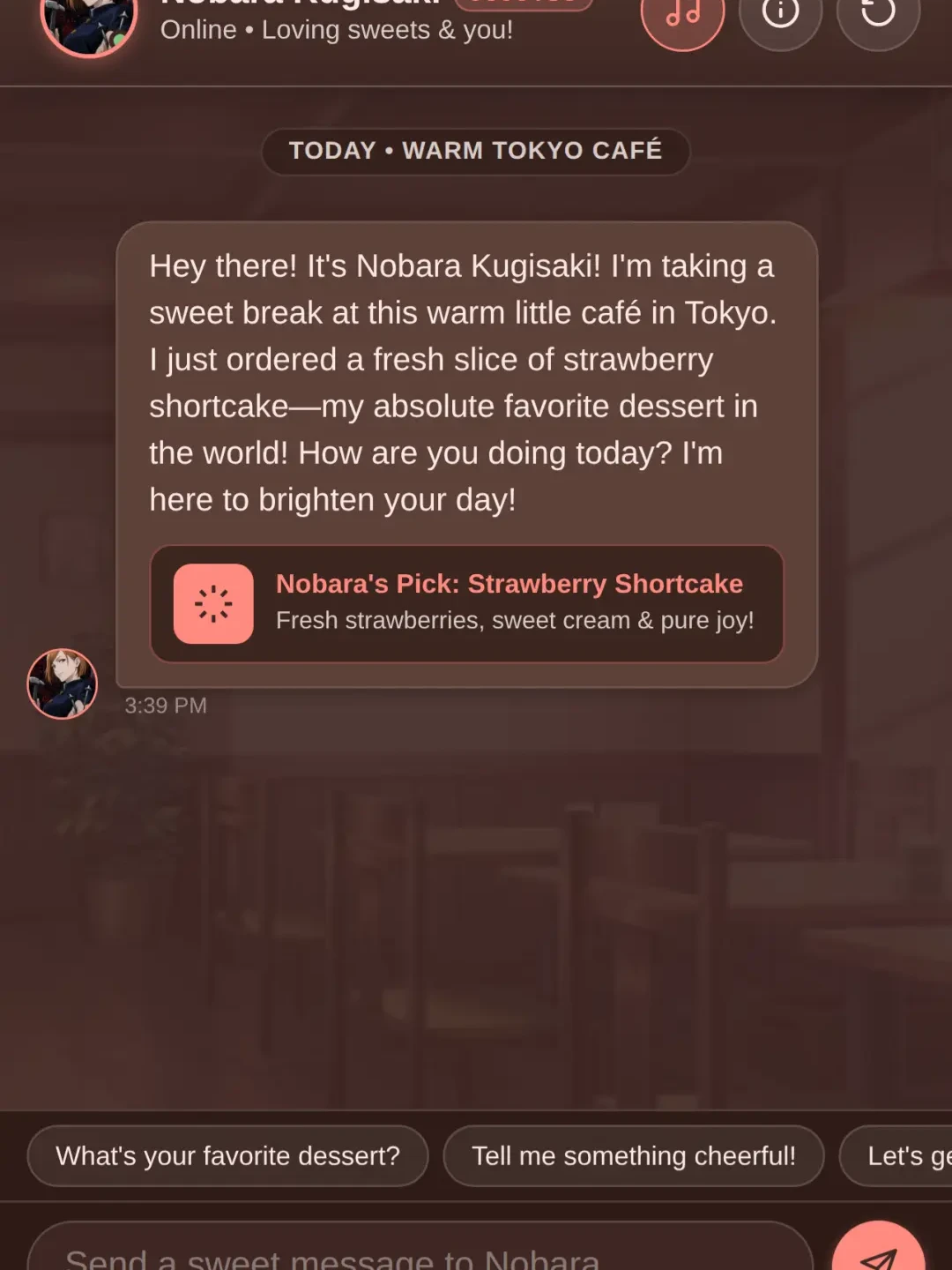 Chat with Nobara cover