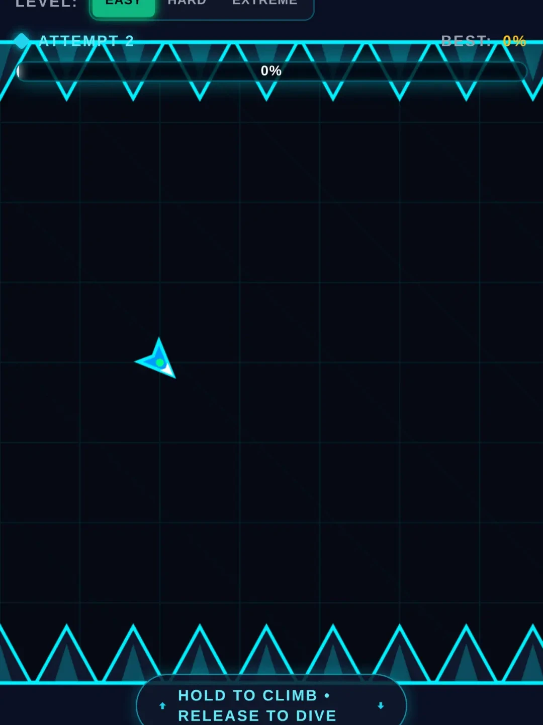 Geometry Dash Wave Challenge