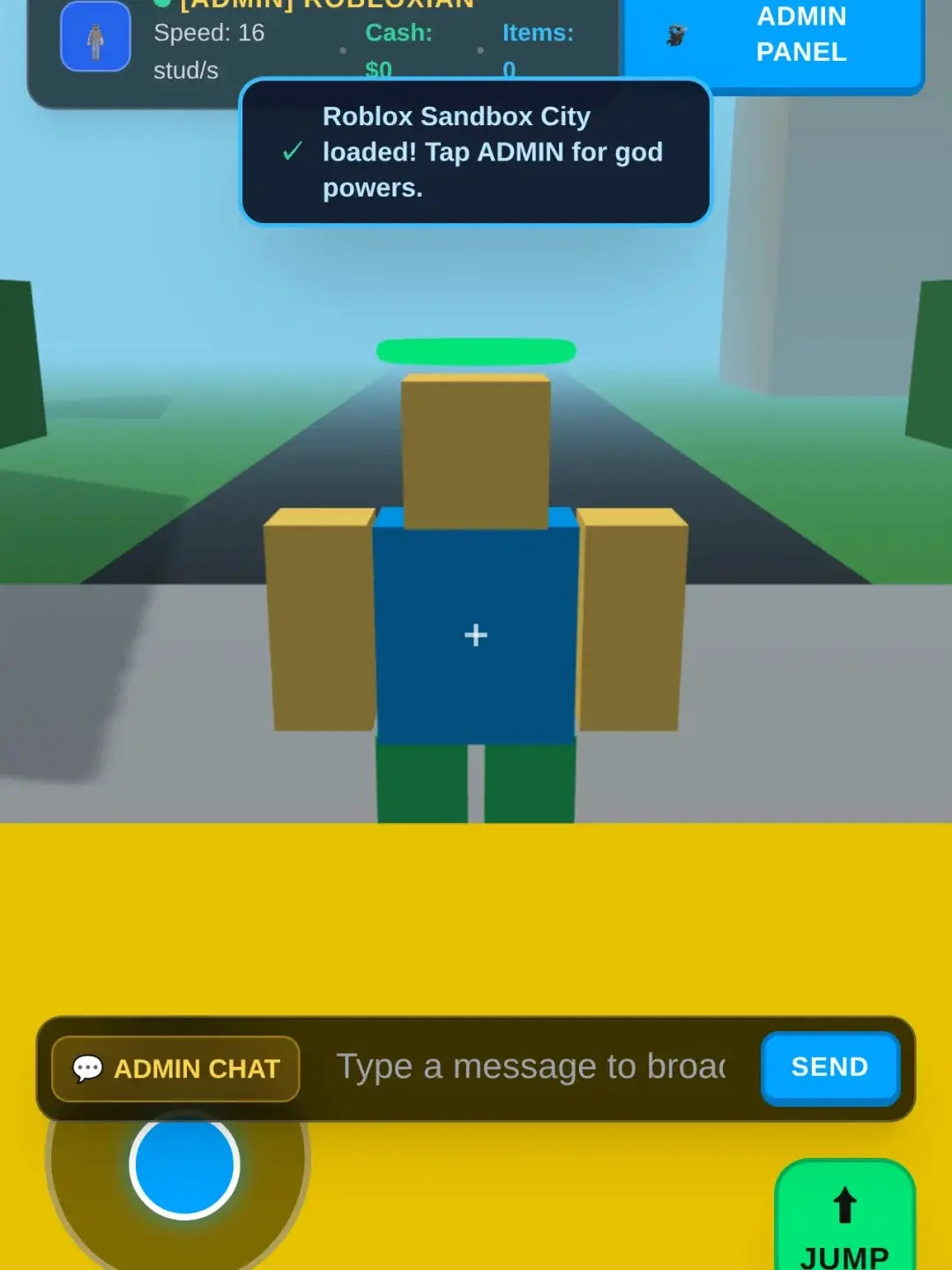 Roblox City Sandbox: Admin Edition cover