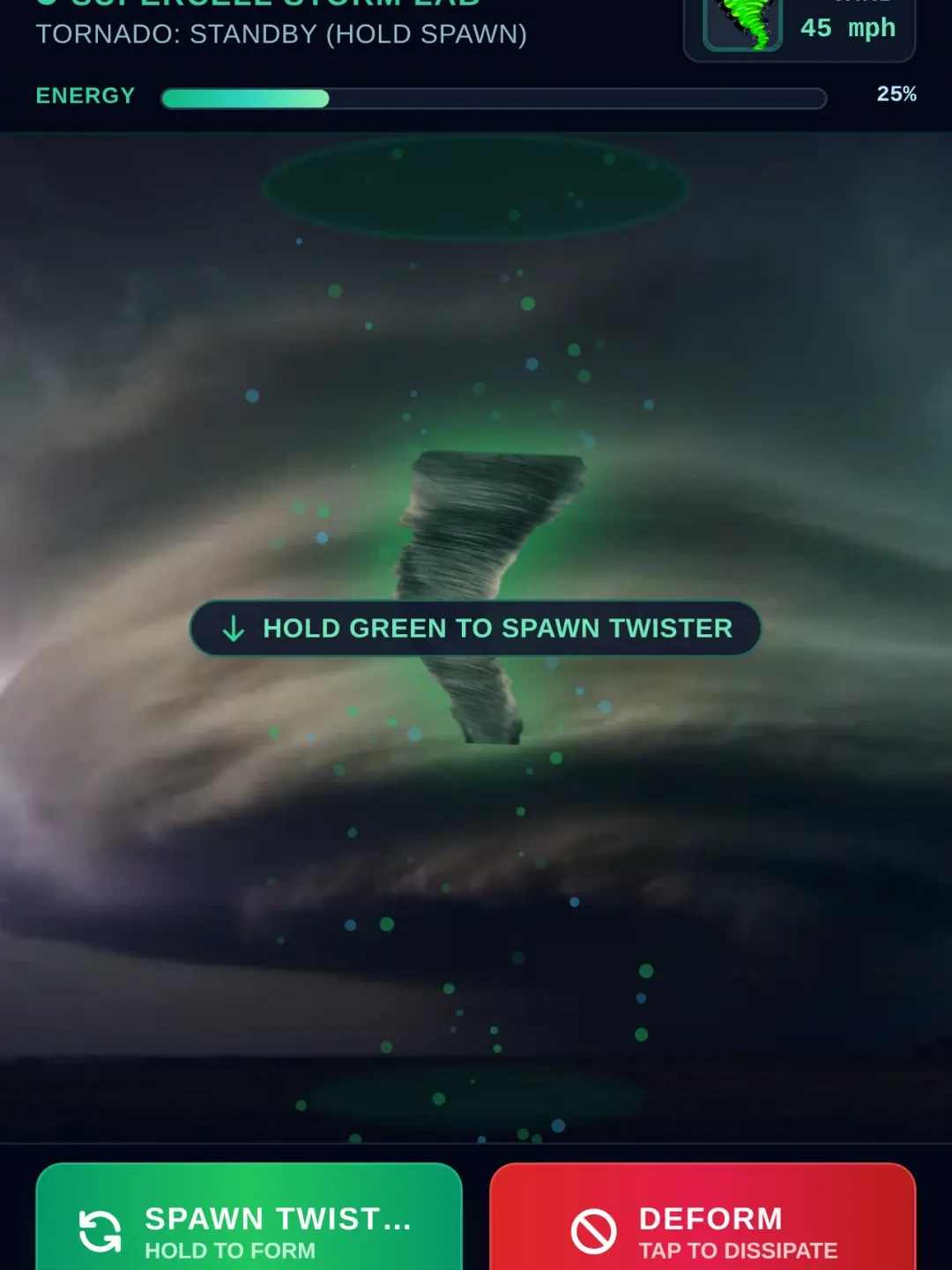 Supercell Storm Lab - Green Helper Tornado cover