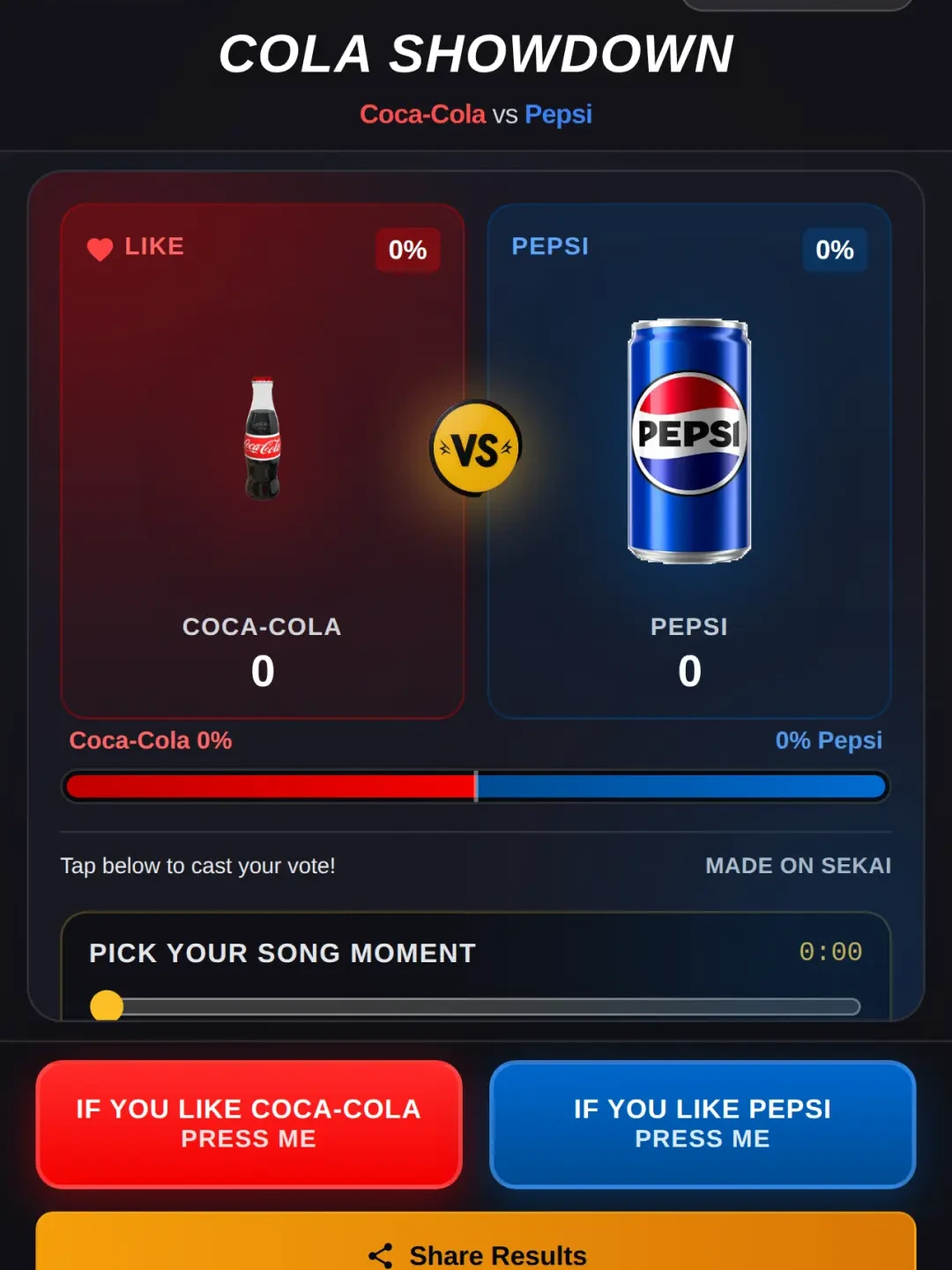 Coca-Cola vs Pepsi - Showdown cover