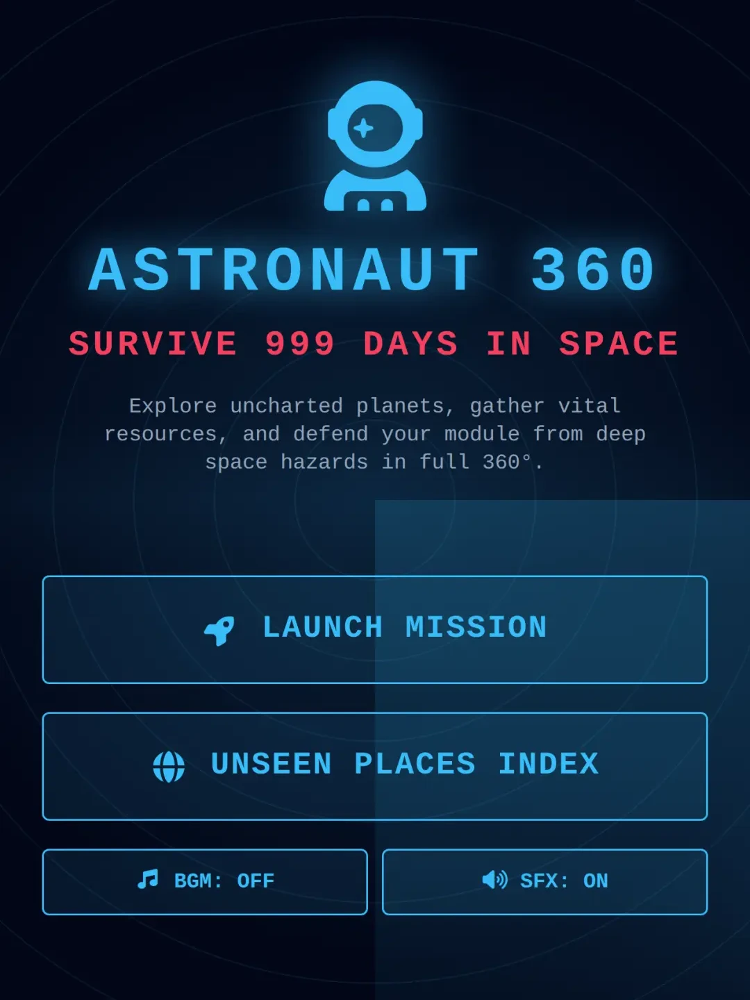 Astronaut 360 Survival Simulator cover