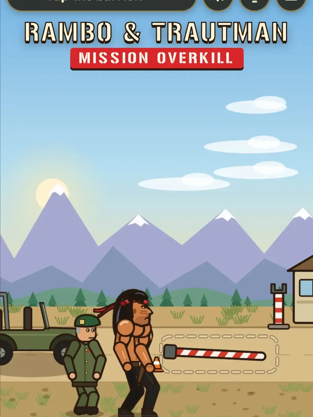 RAMBO & TRAUTMAN: MISSION OVERKILL cover