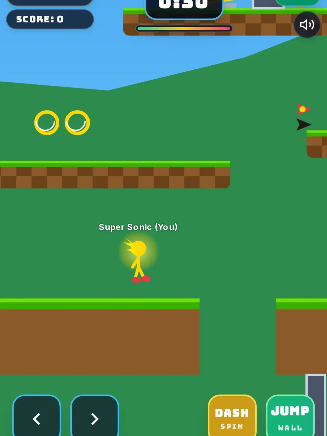 Sonic Stickman Parkour Tag cover