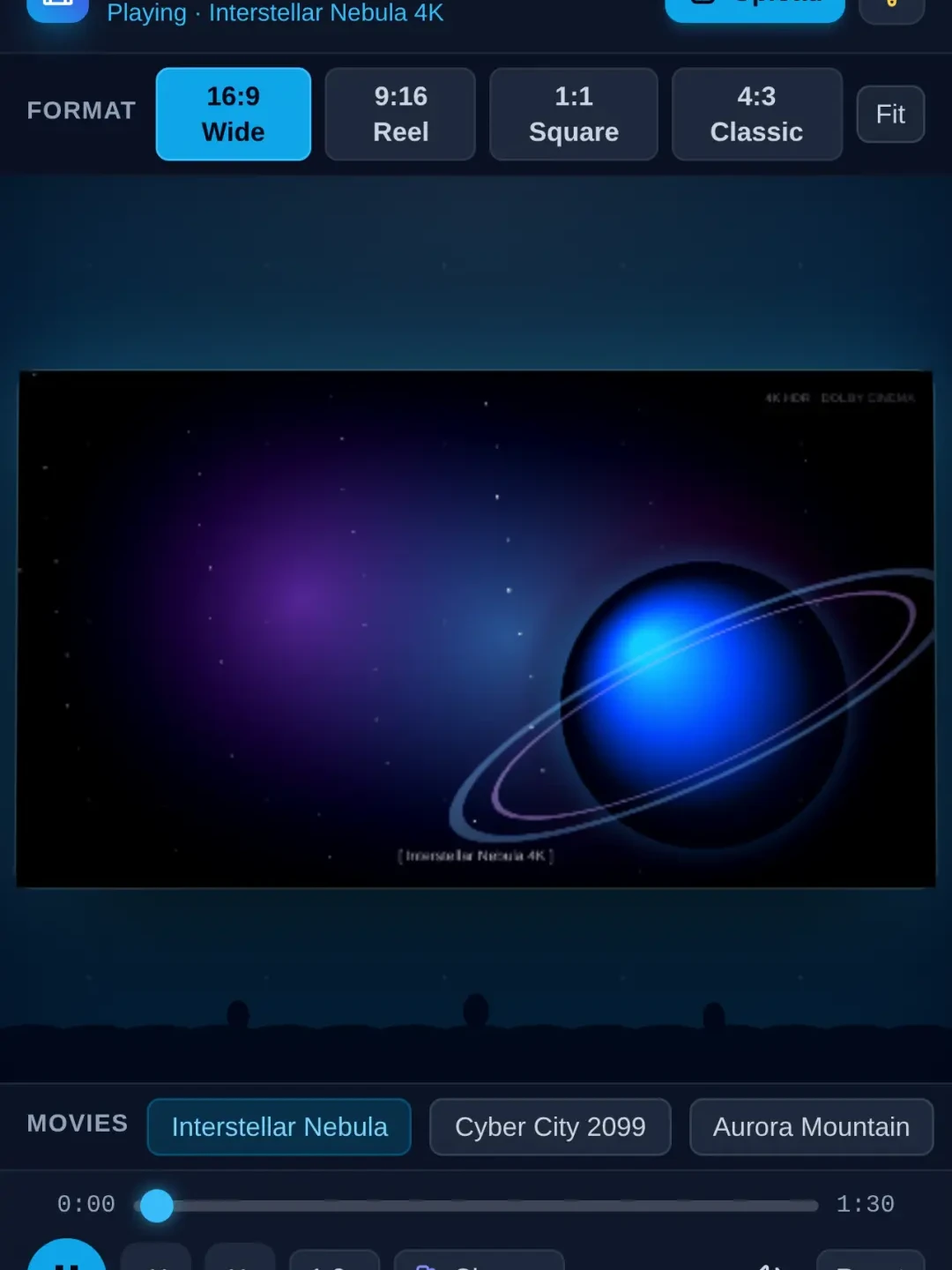 Widescreen Cinema Player cover