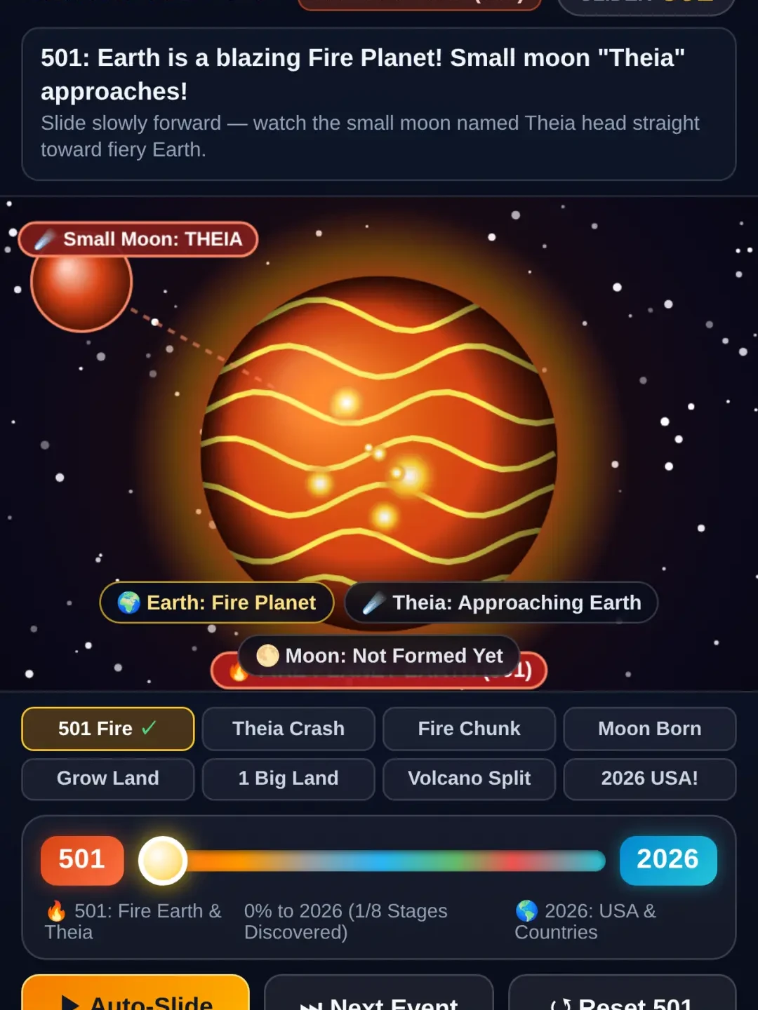 Earth: 501 to 2026 cover
