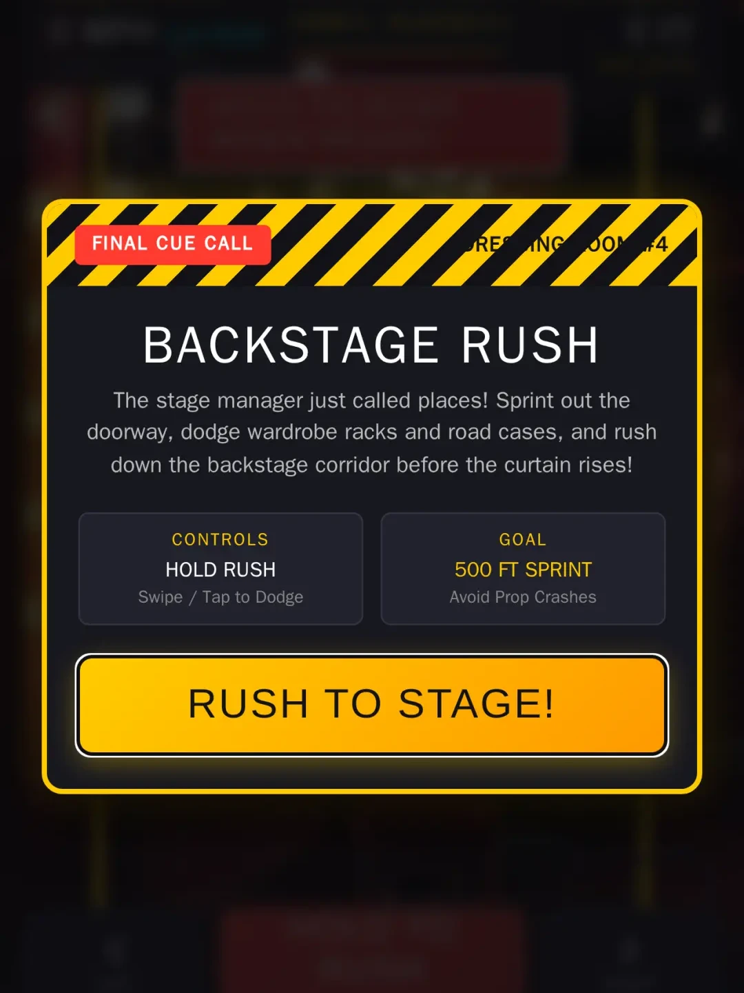 Backstage Rush cover