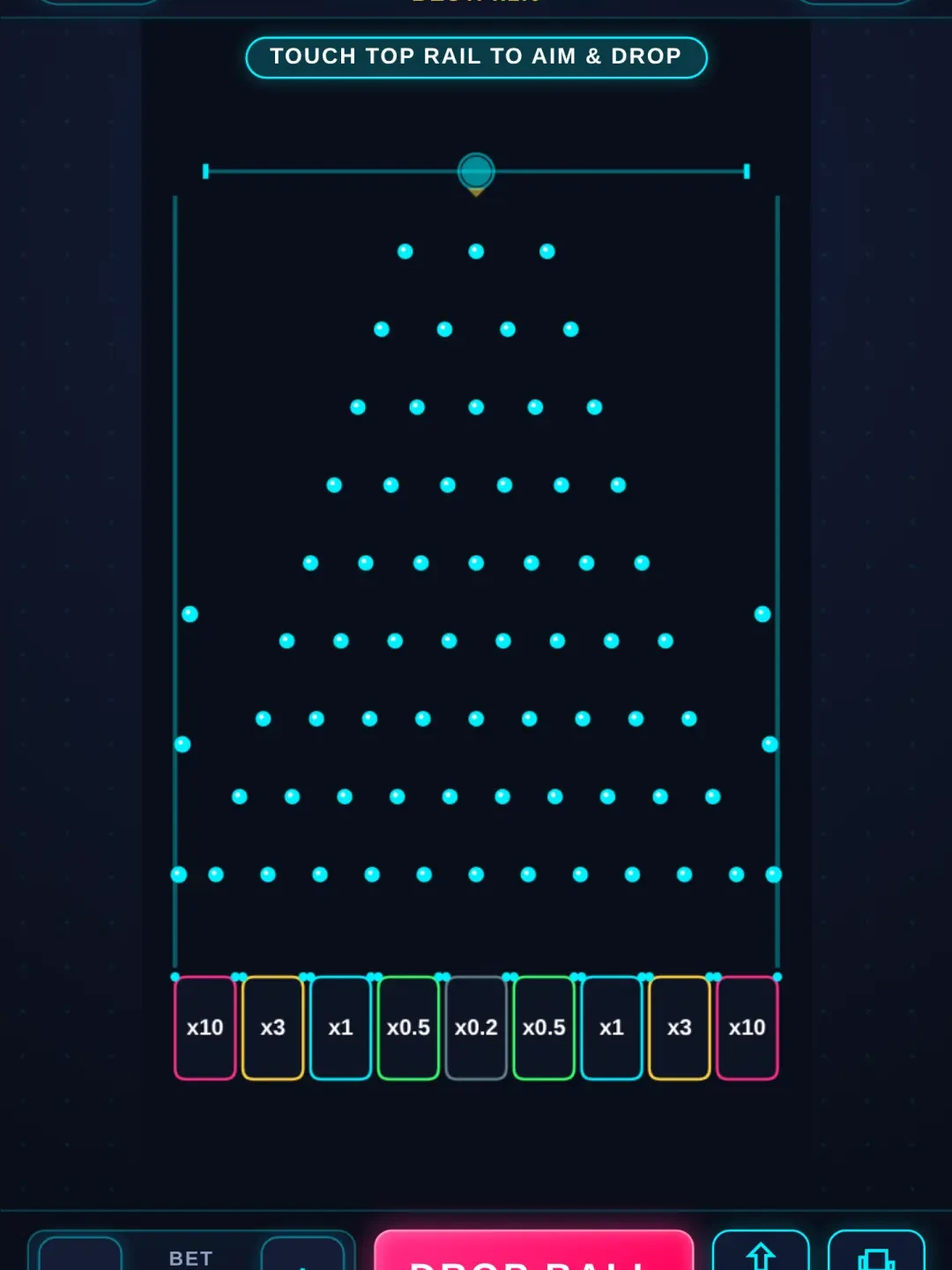 Plinko machine cover