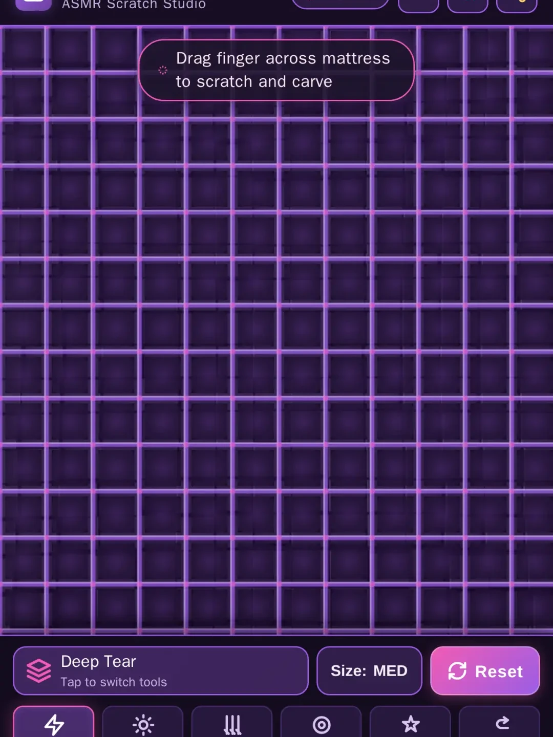 Purple Mattress Tactile Scratch Studio cover