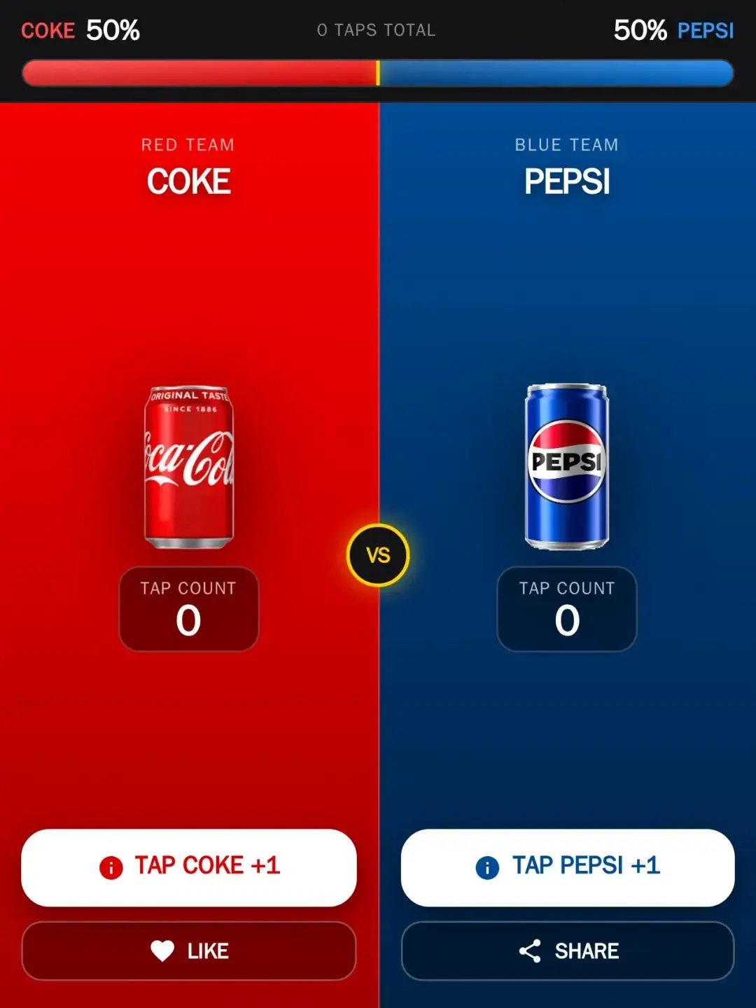 Coke vs Pepsi - Soda Pop Battle cover
