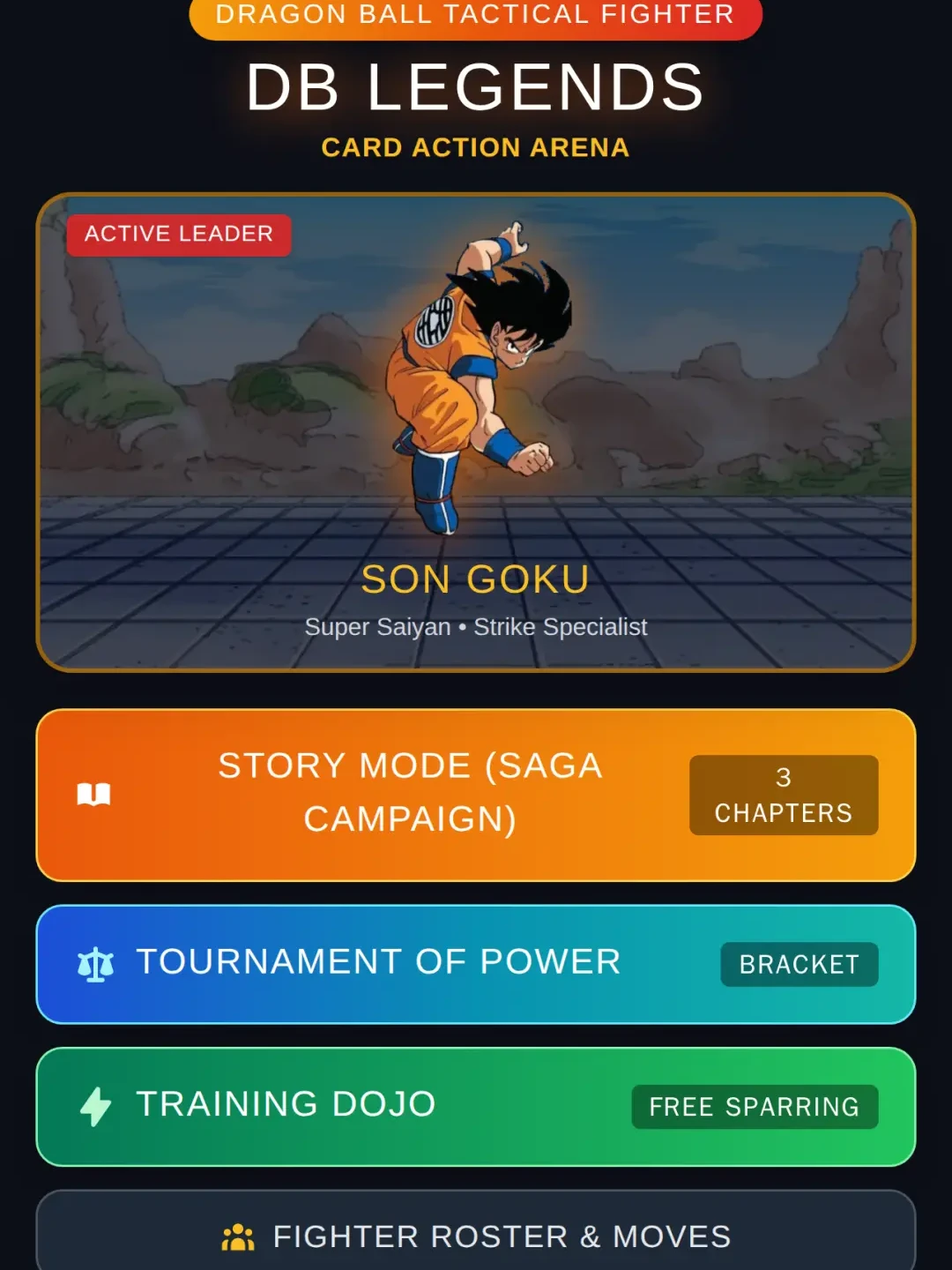 Dragon Ball Legends: Tactical Card Battle cover
