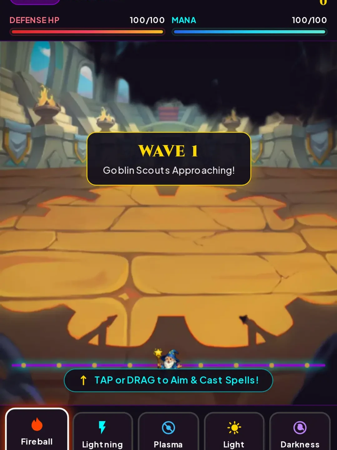 Wizard vs Goblin Swarm cover