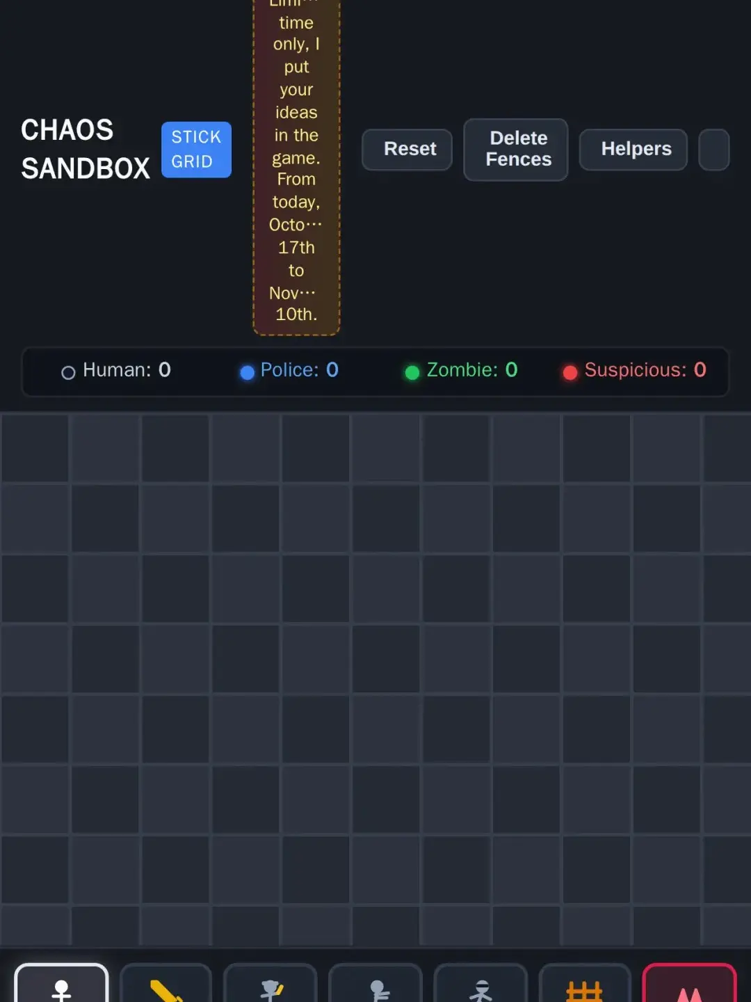 Chaos Sandbox - Stickmen Box Grid