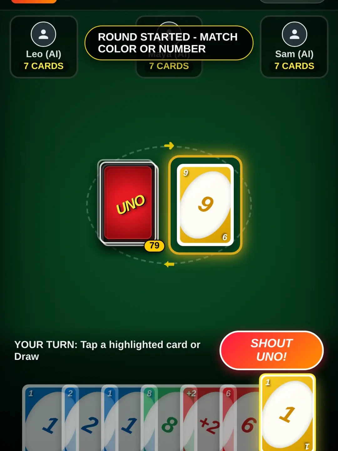 UNO Classic - 4 Player Card Battle cover