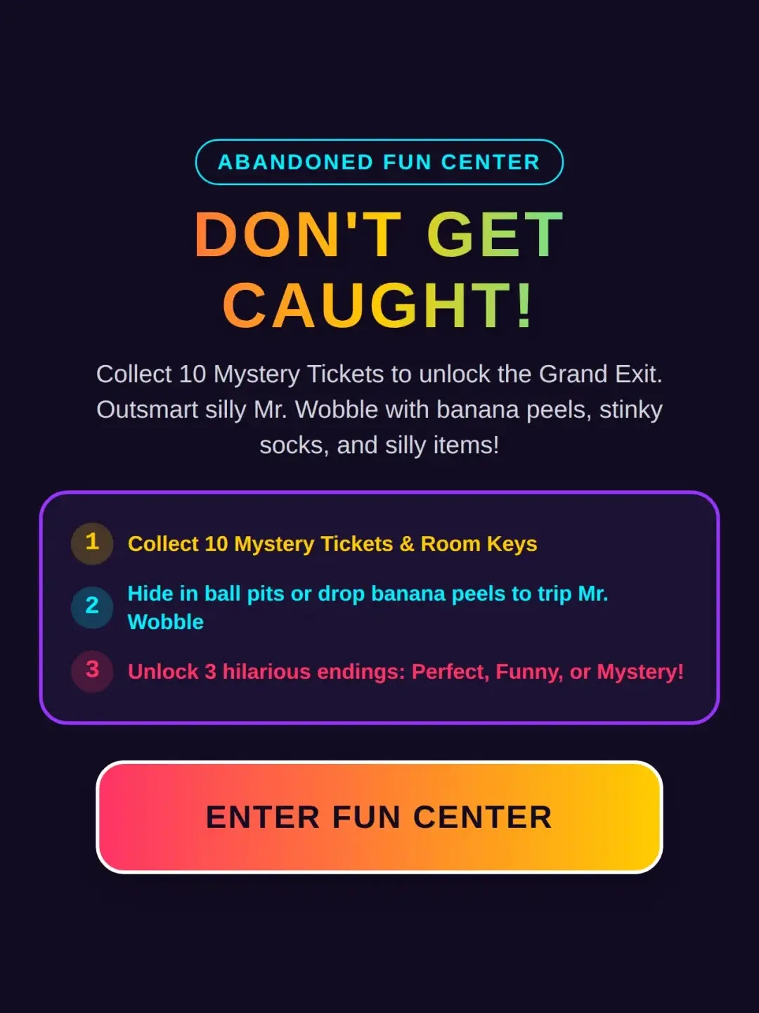 DON'T GET CAUGHT! cover