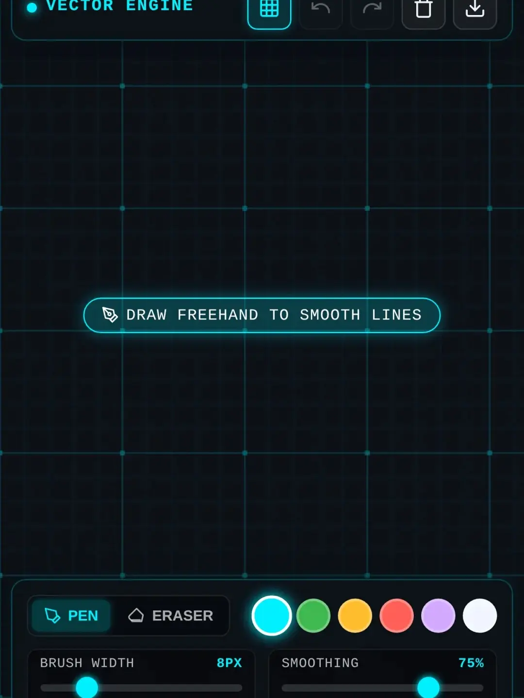 Vector Blueprint — Line Smoothing Studio cover