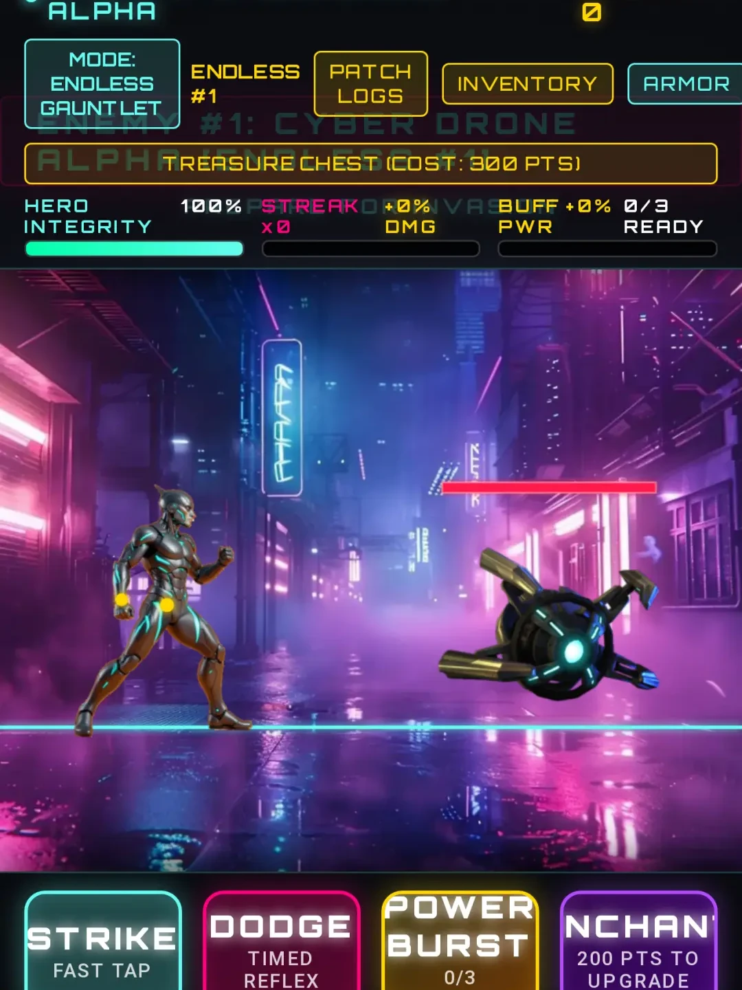 Neon Cyberpunk: Killstreak Boss Gauntlet cover