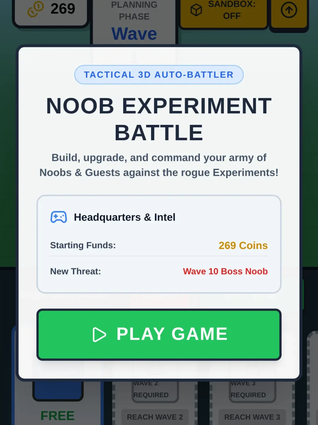 Noob Experiment Battle cover