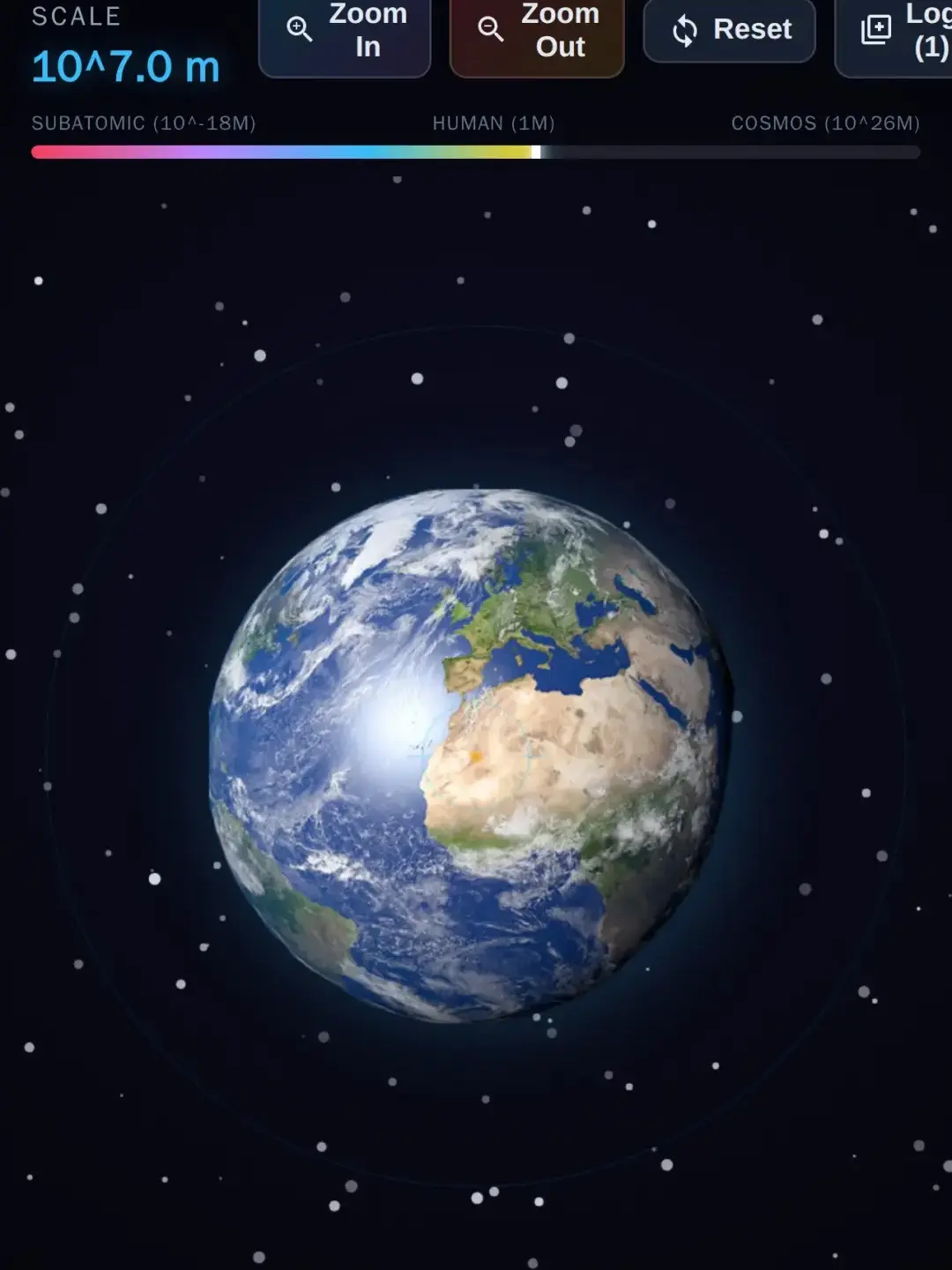 Cosmic Infinity Zoom cover